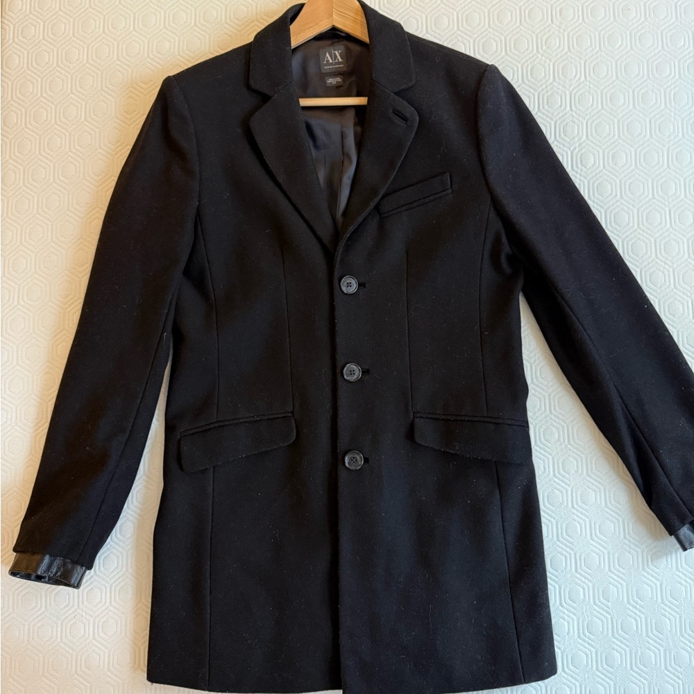 Armani Exchange Men's Black Blazer